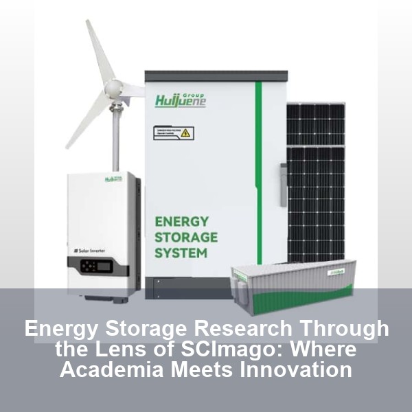 Energy Storage Research Through the Lens of SCImago: Where Academia Meets Innovation
